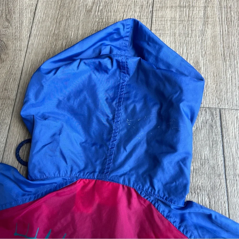 Nike vintage women XL 18/20 windbreaker pullover Colorblock 90s